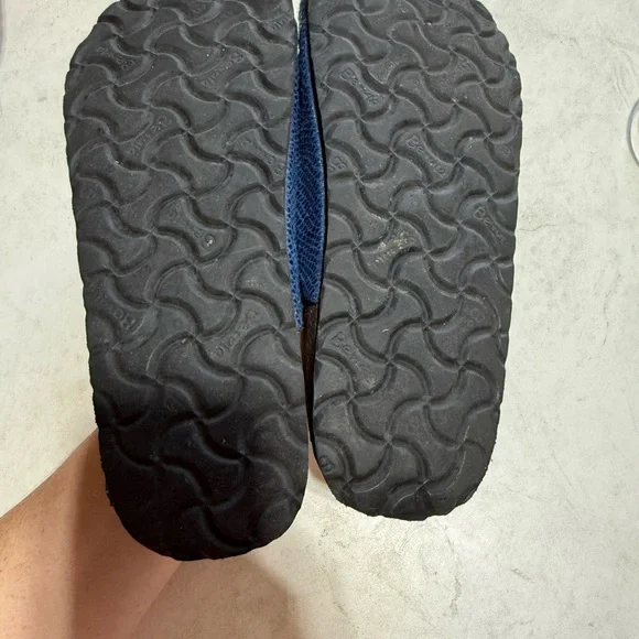 Betula by Birks Sandals with Gold Buckles - Picture 2 of 7